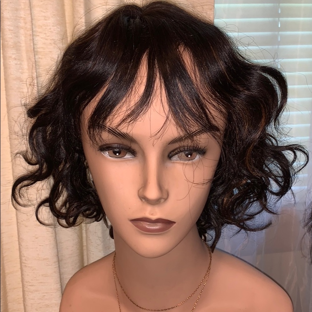 💥 100% Human Hair Wig (Happy)
